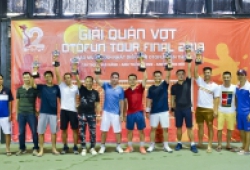 Ấn tượng giải quần vợt Otofun Tour Final 2018 mừng sinh nhật OF 12