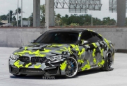 BMW M4 'lột xác' với ngoại thất camo cá tính