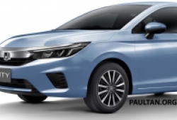 Cận cảnh Honda City hatchback 2021 qua hình phác thảo