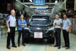 Chevrolet hoàn thành chiếc xe cuối trước khi bán nhà máy tại Thái Lan