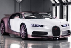 Chi 3,5 triệu USD mua Bugatti Chiron hồng độc nhất vô nhị tặng vợ dịp Valentine