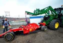 Ferrari SF90 lỗi kỹ thuật khiến Sebastian Vettel gặp nạn trước thềm mùa giải F1 2019