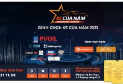 Giai đoạn 1 chương trình Bình chọn XE CỦA NĂM 2021 khép lại