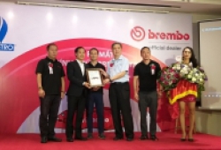 Hãng phanh "hàng hiệu" Brembo chính thức về tại Việt Nam