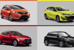 Hatchback cỡ nhỏ chạy đua giành khách hàng cuối năm