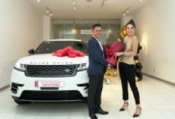 Hoa Hậu Kỳ Duyên sắm SUV hạng sang Range Rover Velar giá hơn 5,5 tỷ đồng