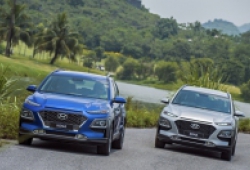 Hyundai Kona vượt Honda HR-V đứng đầu phân khúc SUV đô thị cỡ nhỏ