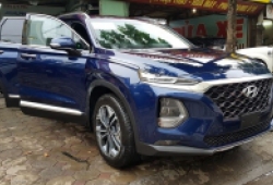 Hyundai Santafe 2019 bất ngờ xuất hiện tại Hà Nội, bề thế và hiện đại hơn