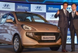 Hyundai Santro 2018 ra mắt tại Ấn Độ, giá từ 123 triệu, rẻ hơn cả i10