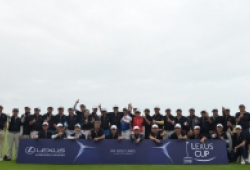 Kết thúc giải Golf Lexus Cup 2018