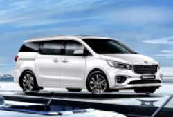 Kia Sedona mới, có giá bán dự kiến từ 1,1 tỷ đồng