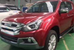 Lộ ảnh chi tiết Isuzu mu-X 2019 sắp ra mắt tại Việt Nam