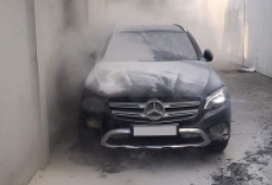 Mercedes-Benz phản hồi về việc cháy xe GLC tại Hà Nội