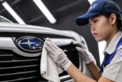 Nhà máy lắp ráp xe Subaru ở Thái Lan chính thức đi vào hoạt động