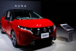 Nissan Note Aura vừa ra mắt toàn cầu nhưng đã đăng ký kiểu dáng tại Việt Nam