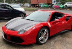 Siêu xe Ferrari 488 GTB của ca sỹ Tuấn Hưng sắp tái xuất