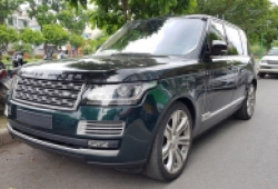 SUV sang Range Rover SVAutobiography màu độc bất ngờ xuất hiện trên đường phố Hà Nội