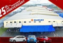 Suzuki Việt Nam kỷ niệm 25 năm gắn kết với khách hàng bằng quà tặng đặc biệt