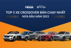 Top 5 xe crossover bán chạy nhất nửa đầu năm 2021