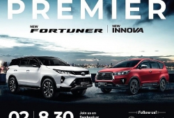 Toyota Fortuner 2021 và Toyota Innova 2021 ra mắt trực tuyến tại Malaysia