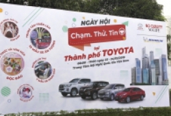 Trải nghiệm cùng lúc 9 mẫu xe Toyota