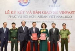 Vinfast tài trợ gần 400 xe phục vụ chuyên chở cho hội nghị ASEAN 2020